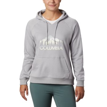 Columbia Hoodie Dames, Logo French Terry Grijs, 90AXRWNYI